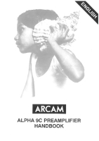 Arcam ALPHA-9C - Owners Manual 